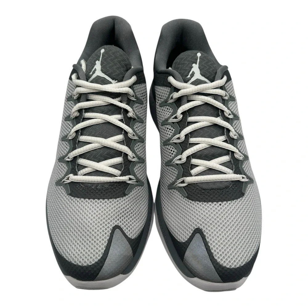 Nike Air Jordan Flight Runner 2 Shoes Mens 8 Cool Grey/White Sneakers 175572-003